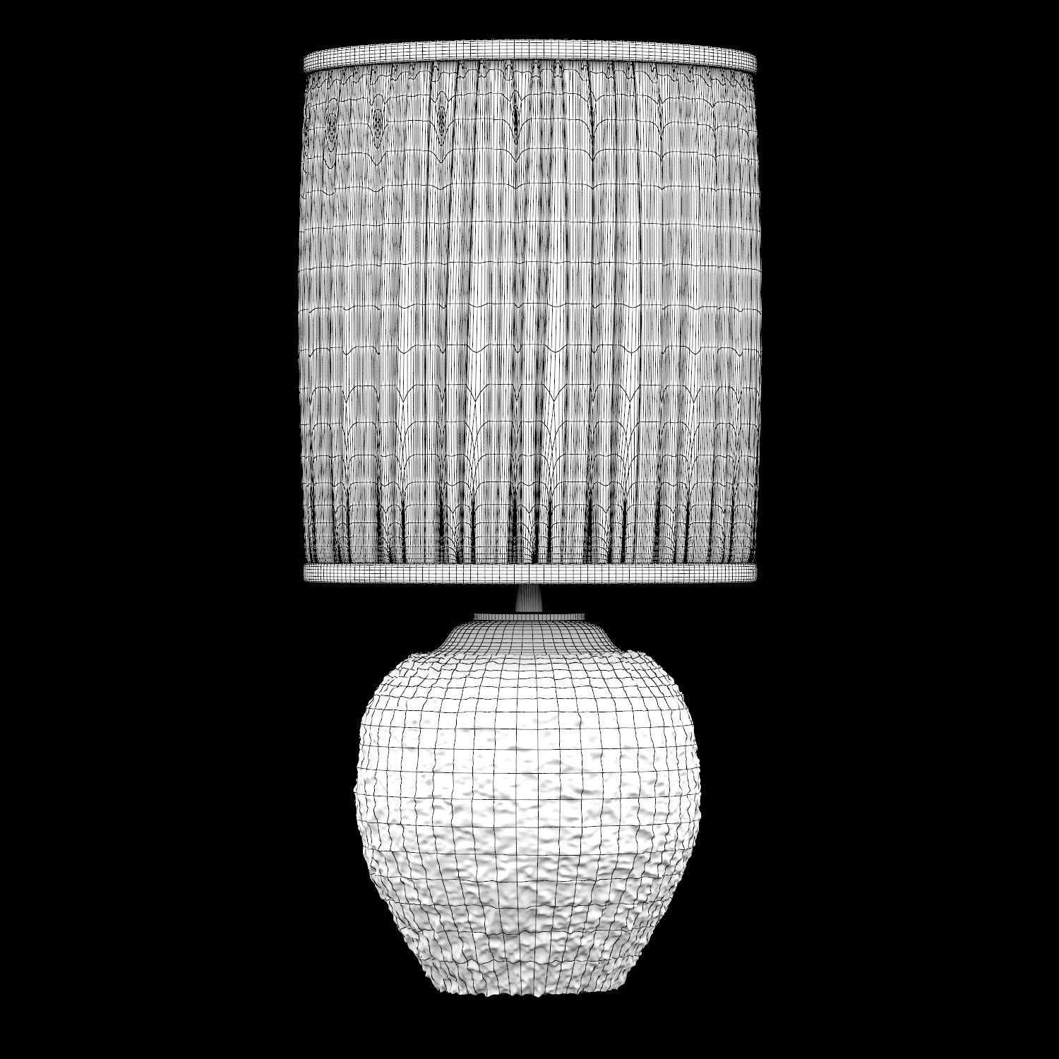 Porta Romana Druzy Lamp 3D model_1