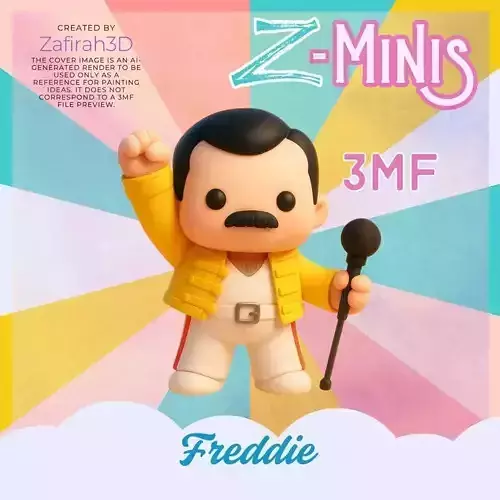 FREDDIE MERCURY 3MF VERSION