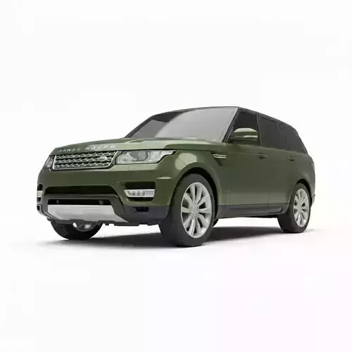Range Rover Sport 2014 Low-poly 3D model 5