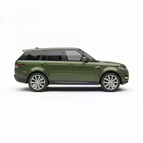 Range Rover Sport 2014 Low-poly 3D model 6