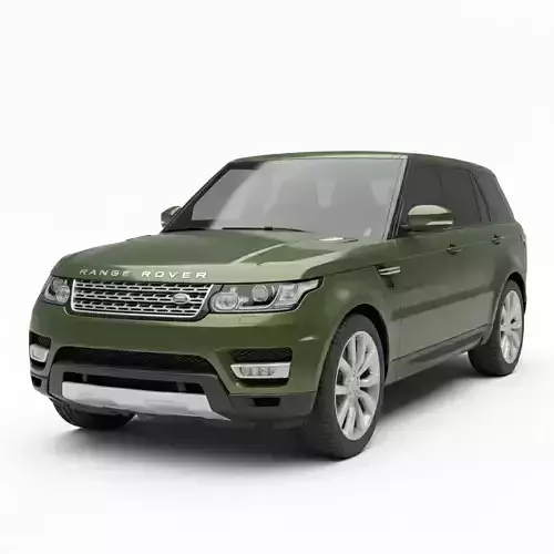 Range Rover Sport 2014 Low-poly 3D model 4