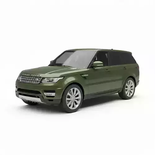 Range Rover Sport 2014 Low-poly 3D model 7