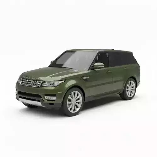 Range Rover Sport 2014 Low-poly 3D model 3