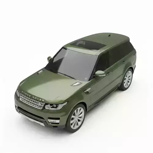 Range Rover Sport 2014 Low-poly 3D model 2
