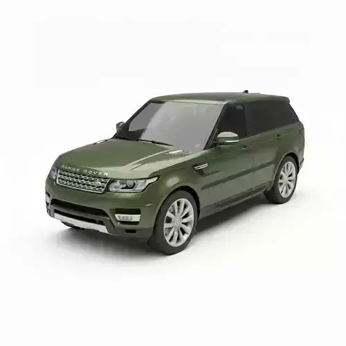 Range Rover Sport 2014 Low-poly 3D model