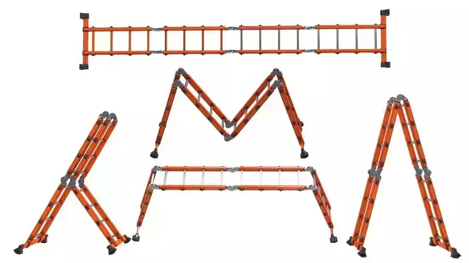 Multifunctional Aluminium Ladder