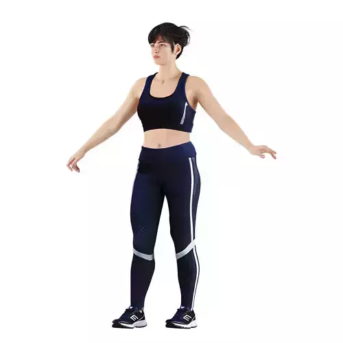 Modern Athletic Balance Figure