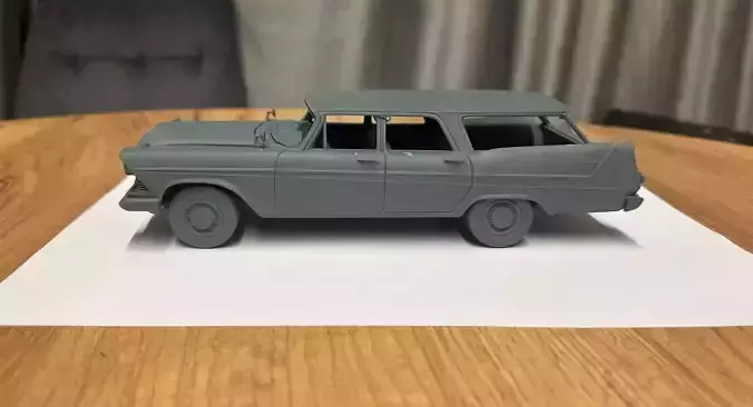 Plymouth Sport Suburban 1958 3D print model 4