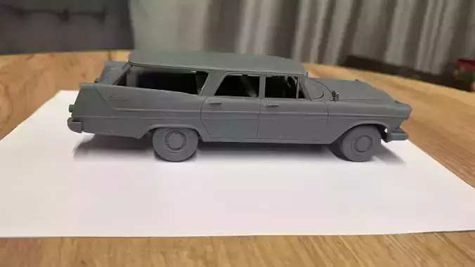 Plymouth Sport Suburban 1958 3D print model 6