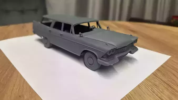 Plymouth Sport Suburban 1958 3D print model 7