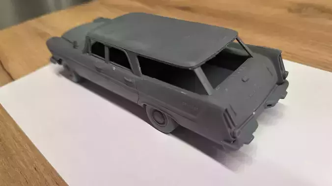 Plymouth Sport Suburban 1958 3D print model 5