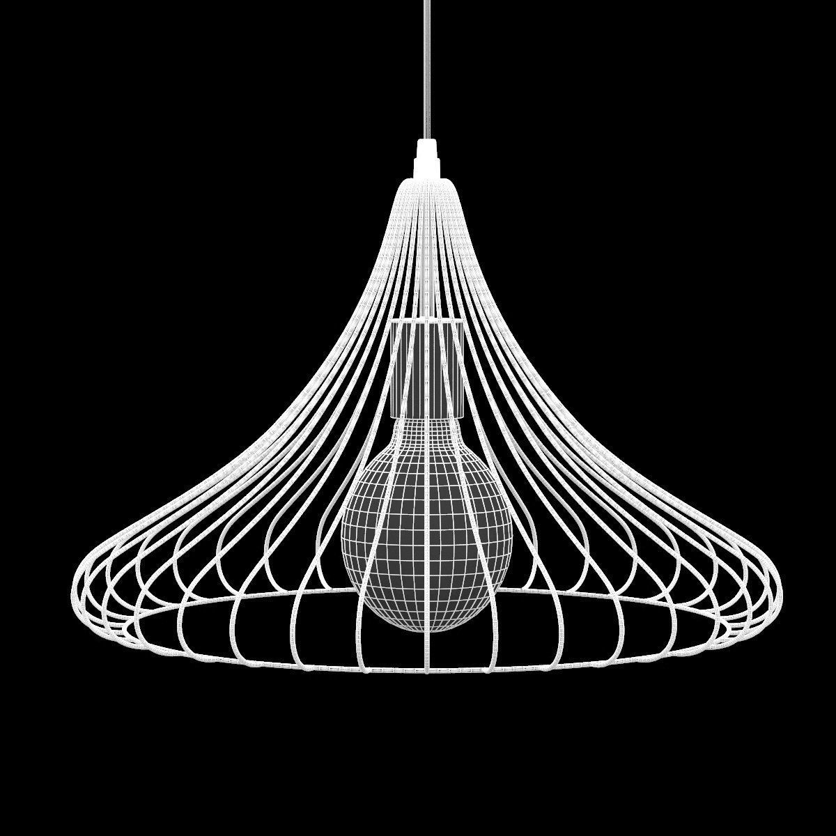 Amara Vinti Pagoda Pendant Light 2 3D model_2