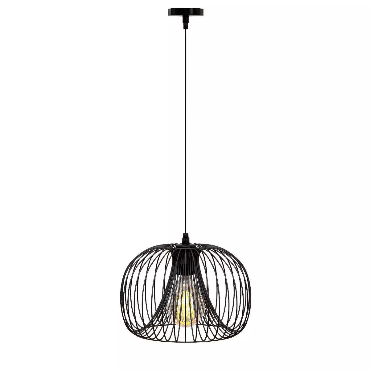 Amara Vinti Oval Pendant Light 3D model_0