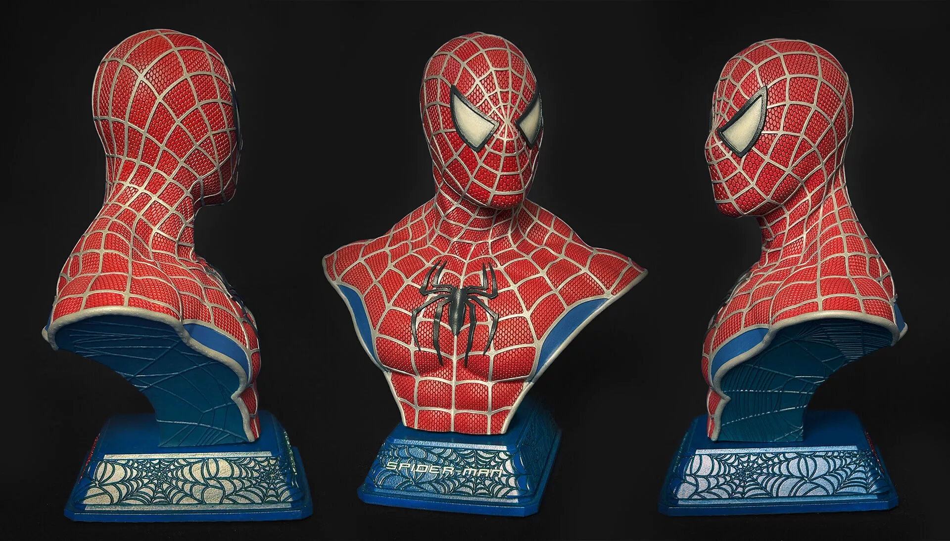 3D Printable Spiderman Bust 3D print model