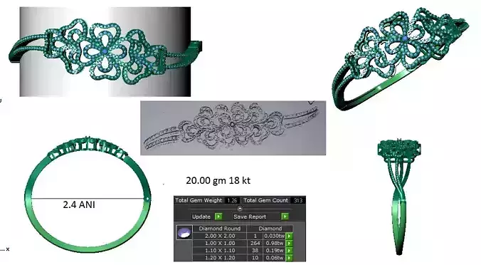 25 Premium Ring Designs Dual Pack  3DM Source 