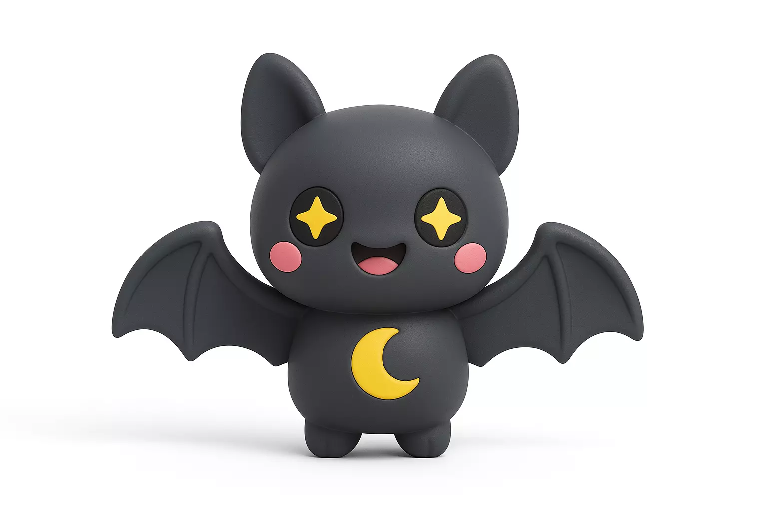 Starry Eyed Bat 3D print model