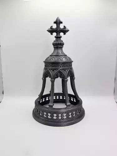 GOTHIC BELL TEA LIGHT COVER PRECUT