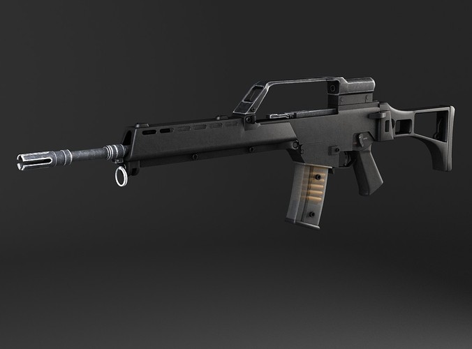 Heckler Koch G36 assault rifle 3D model