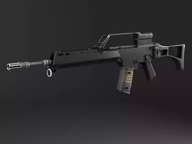 Heckler Koch G36 assault rifle 3D model