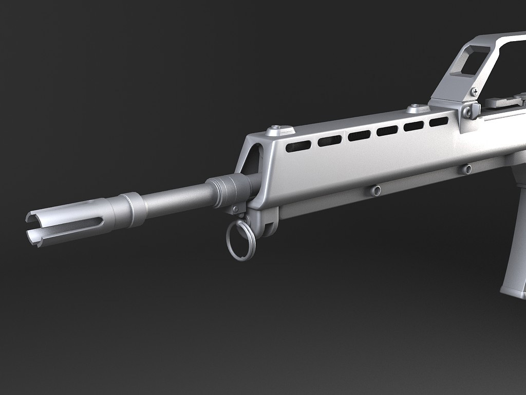 Heckler Koch G36 assault rifle 3D model_12