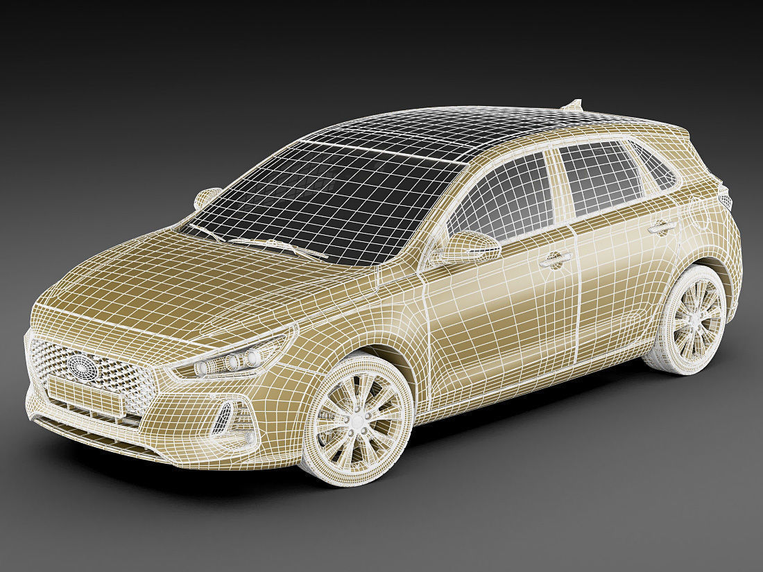Hyundai i30 2017 3D model_18