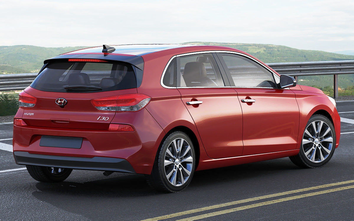 Hyundai i30 2017 3D model_13
