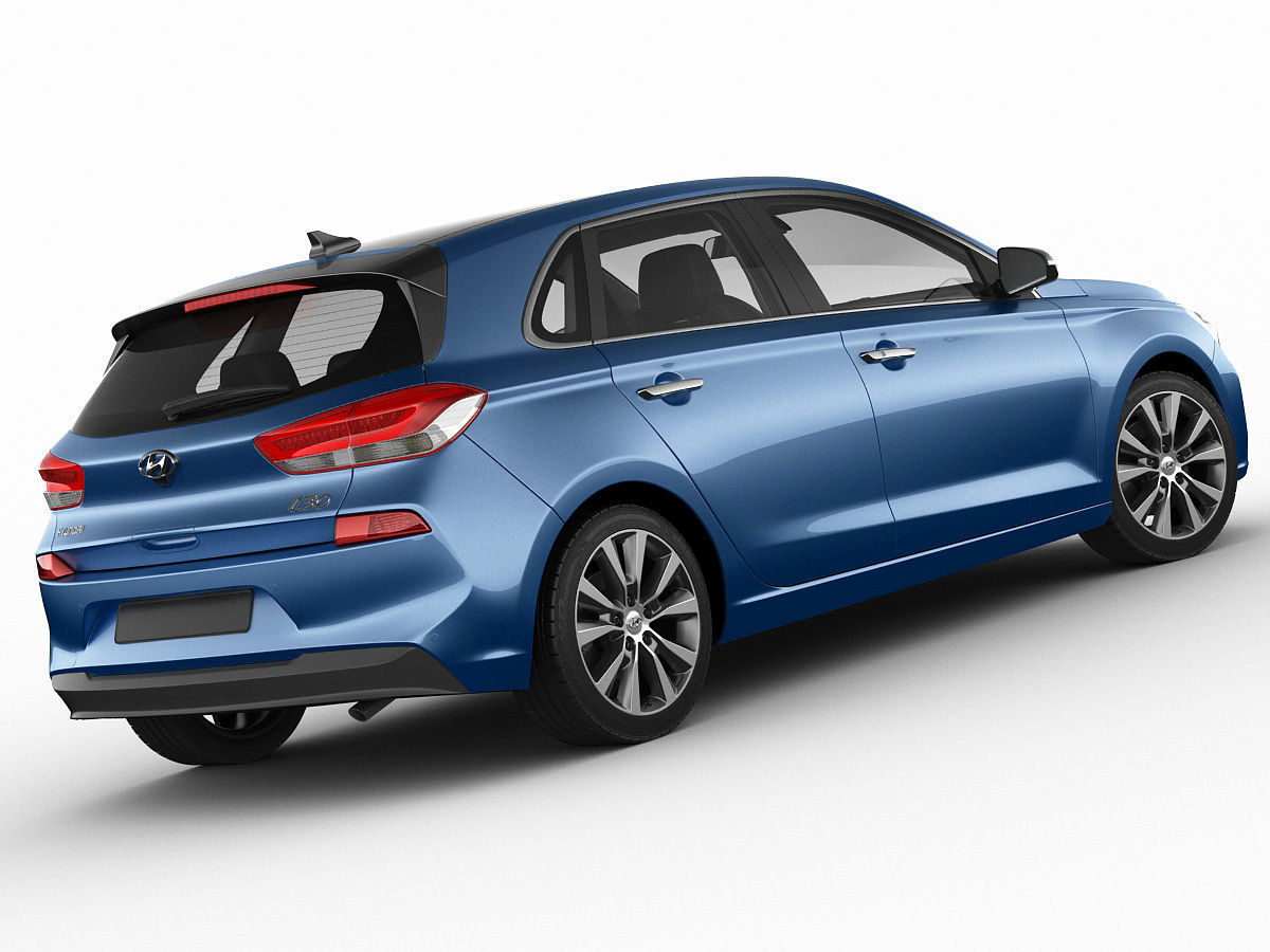 Hyundai i30 2017 3D model_8