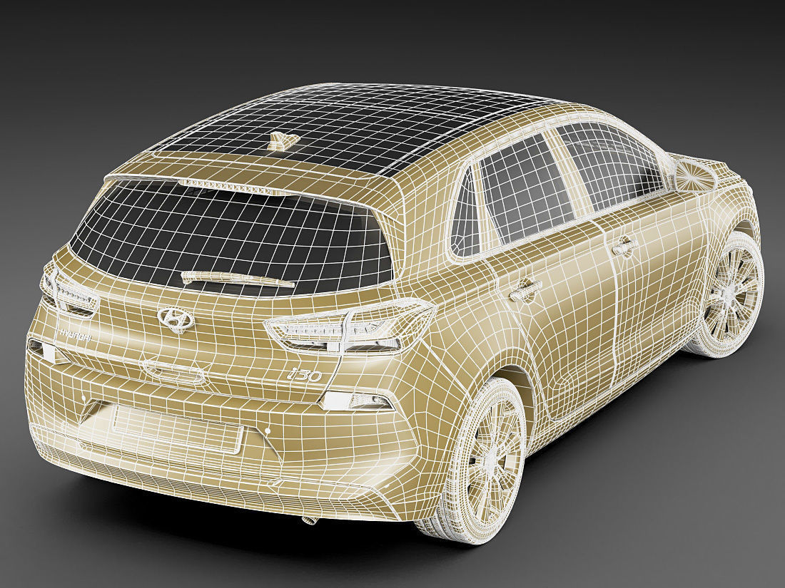 Hyundai i30 2017 3D model_19