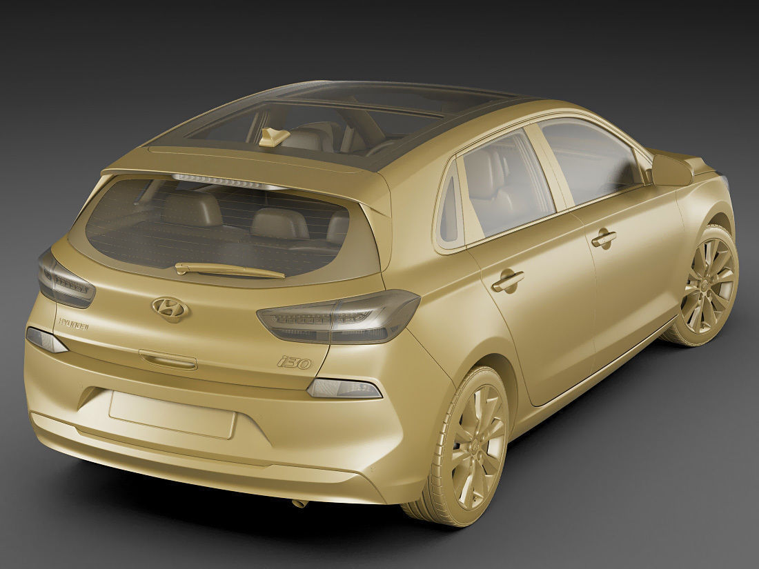 Hyundai i30 2017 3D model_15
