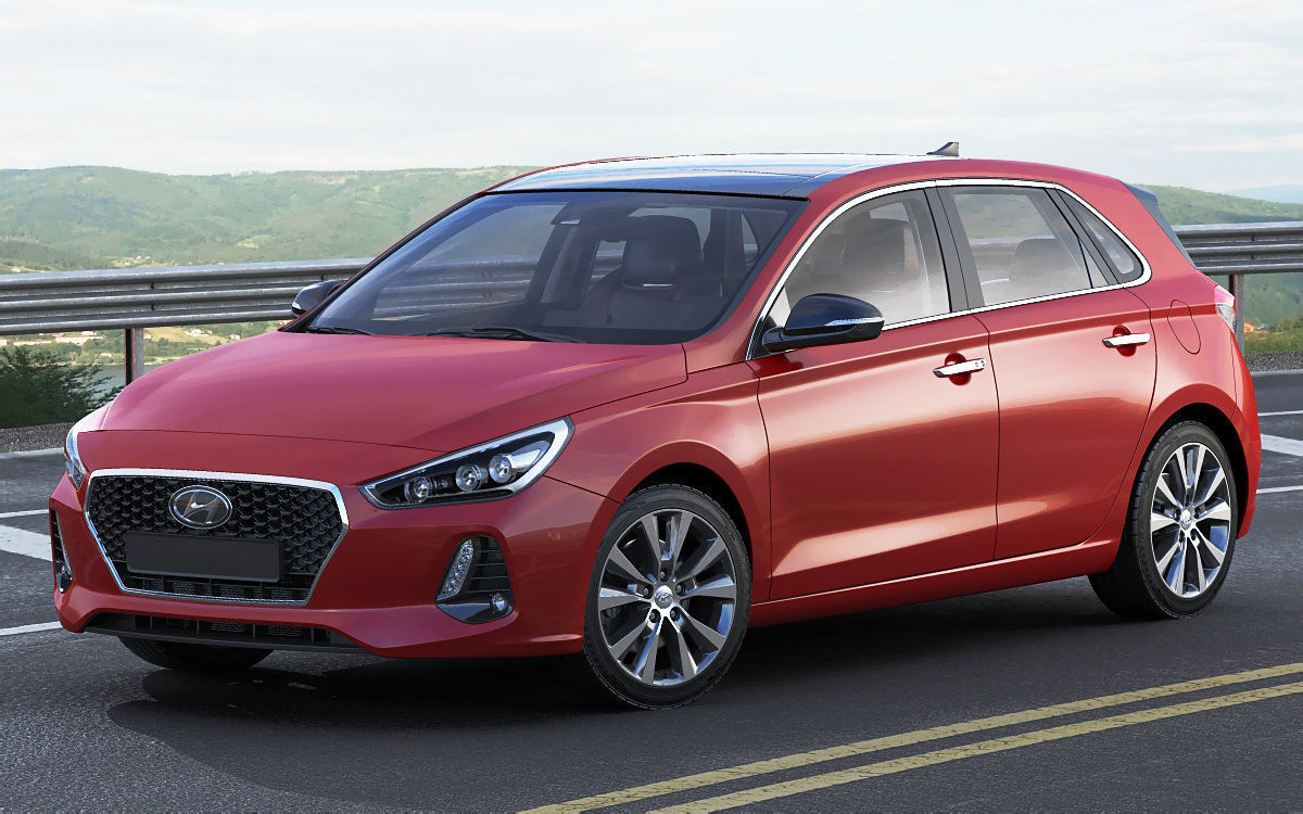 Hyundai i30 2017 3D model_12
