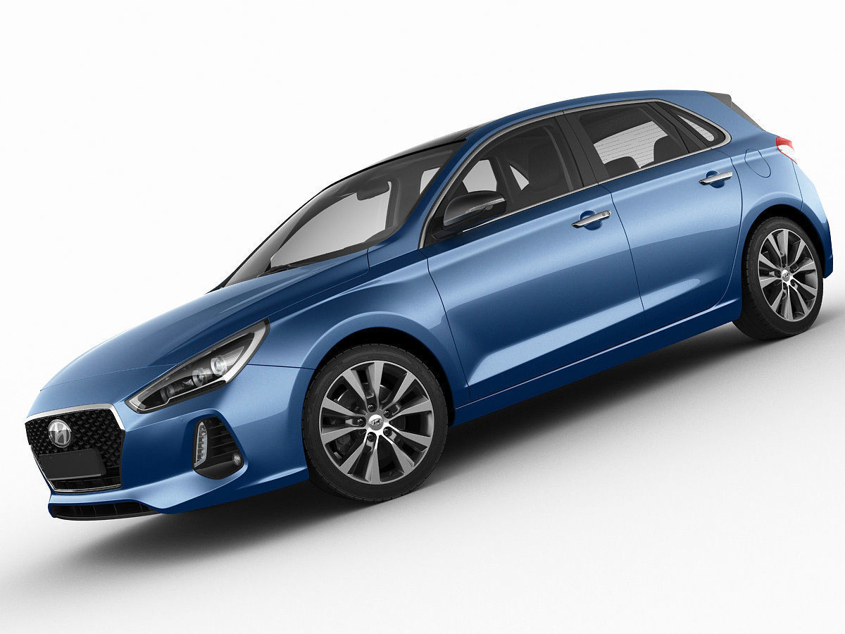 Hyundai i30 2017 3D model_7