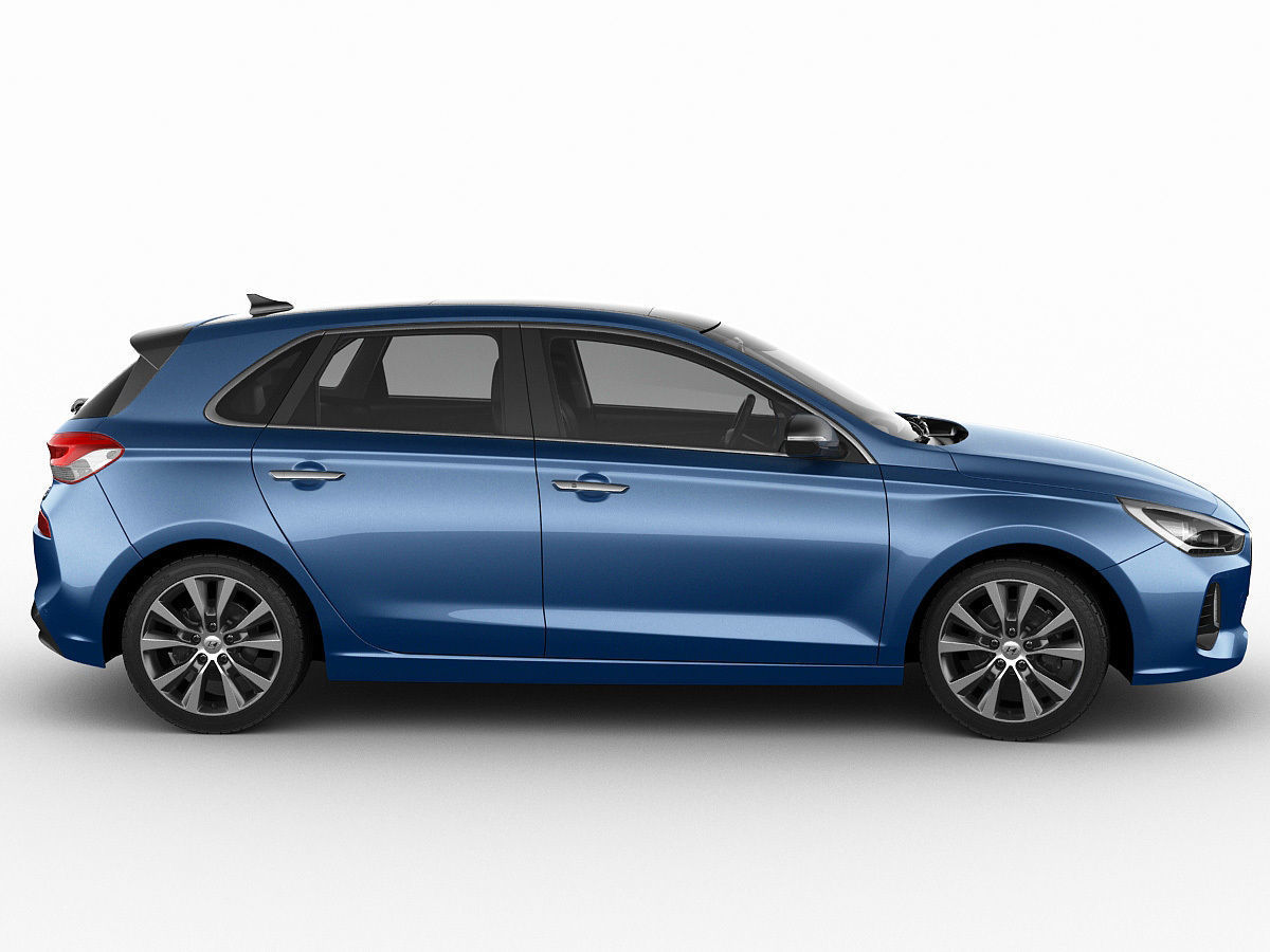 Hyundai i30 2017 3D model_2
