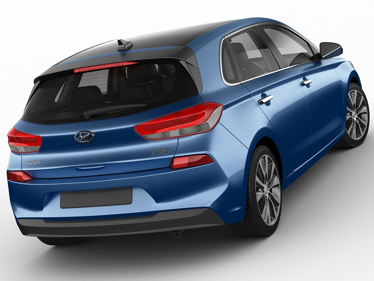 Hyundai i30 2017 3D model_1
