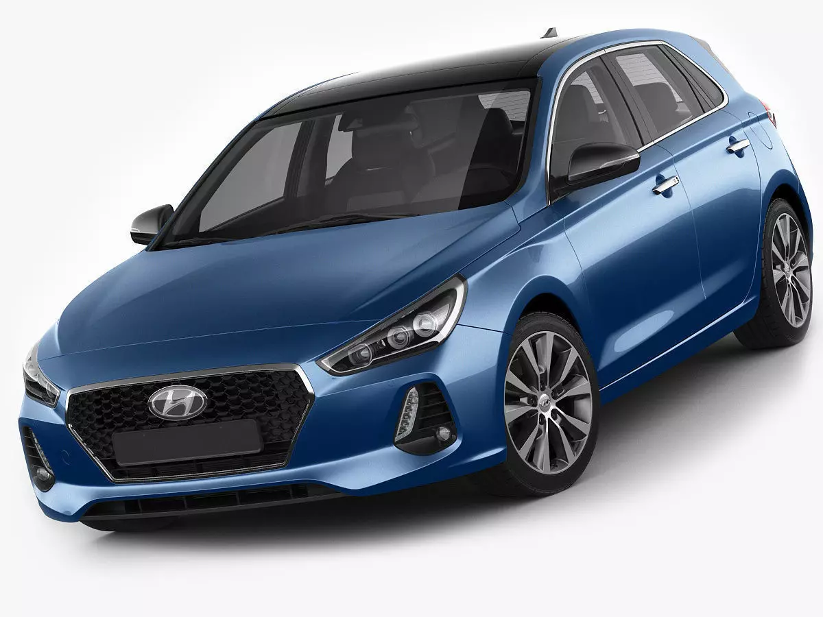 Hyundai i30 2017 3D model_0