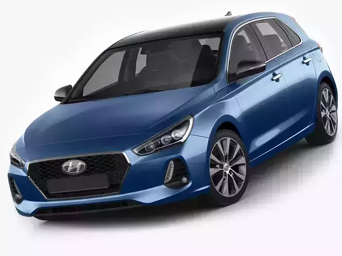Hyundai i30 2017 3D model