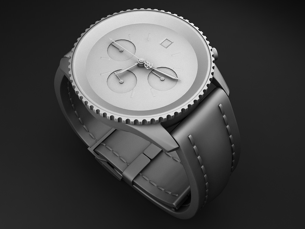 Breitling Old Navitimer II 3D model_3