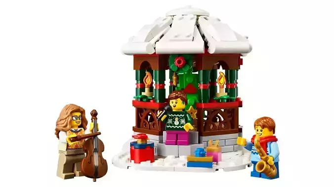 TwindBricks3D - 40778 Winter Gazebo