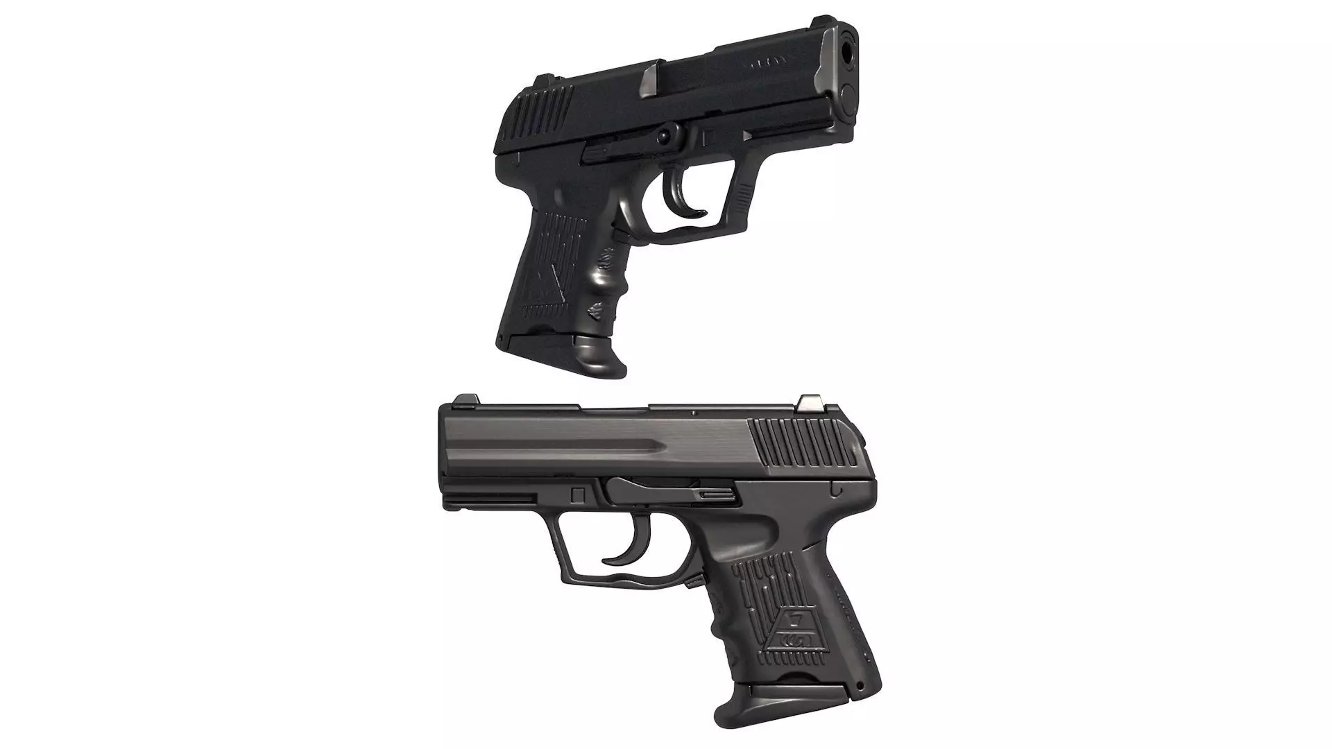 Heckler and Koch P2000 3D print model