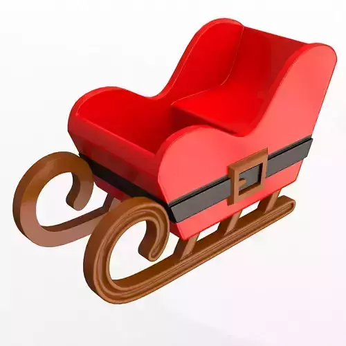 Mini Christmas Sleigh 02