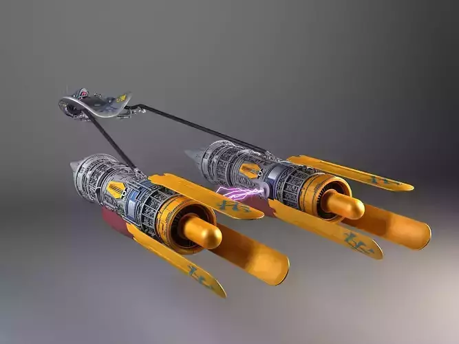 Star Wars Anakin pod racer 3D model