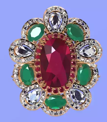 cocktail diamond ring