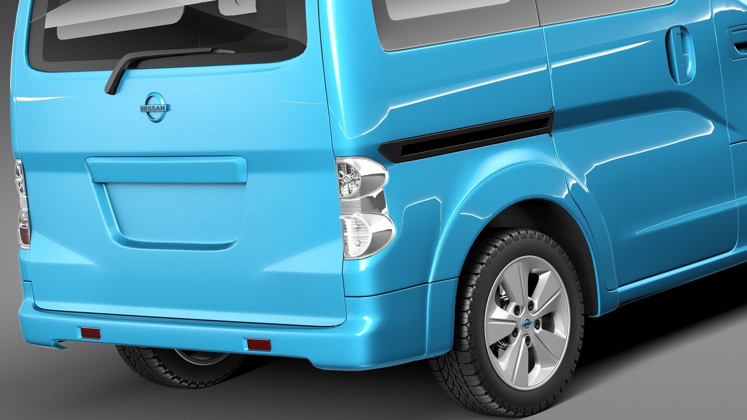 Nissan e-NV200 2015 3D model_3