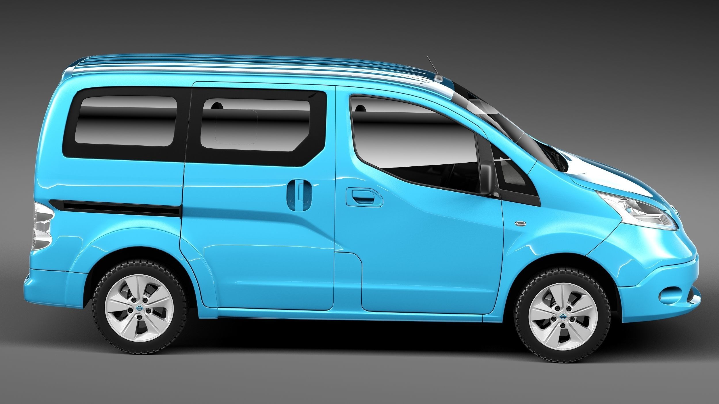 Nissan e-NV200 2015 3D model_6
