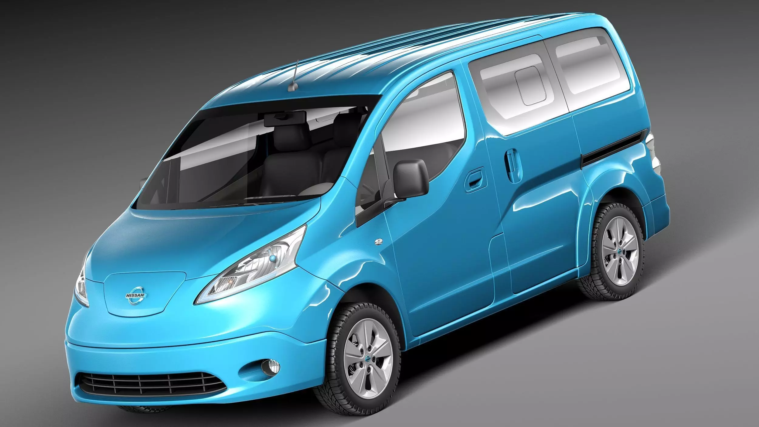 Nissan e-NV200 2015 3D model_0