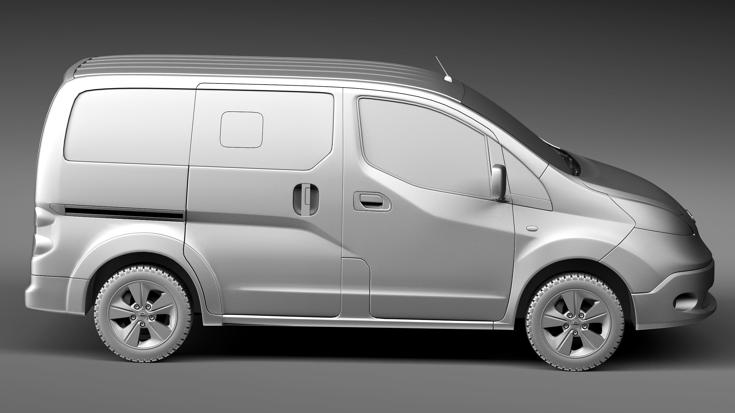 Nissan e-NV200 2015 3D model_14