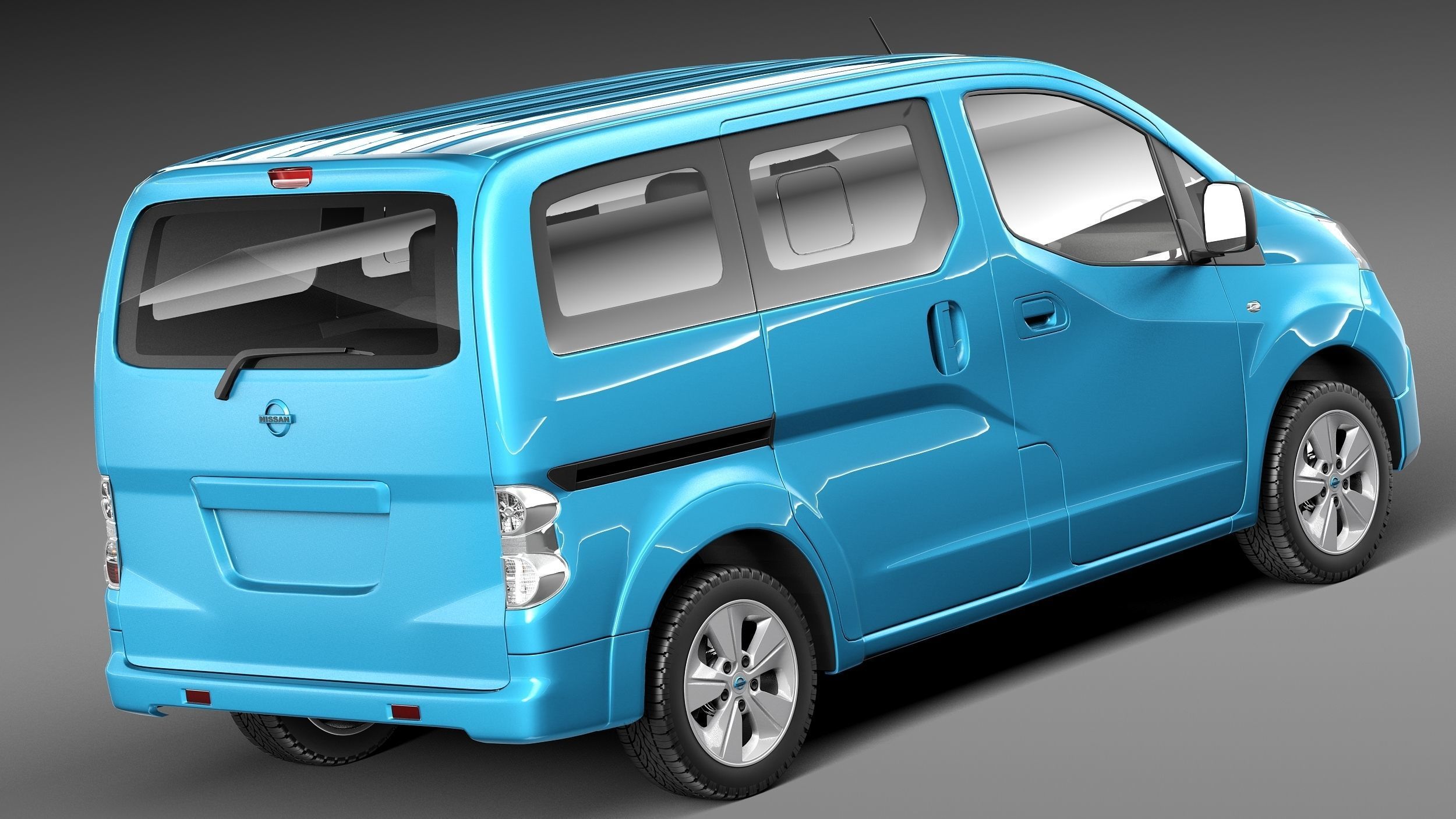 Nissan e-NV200 2015 3D model_4