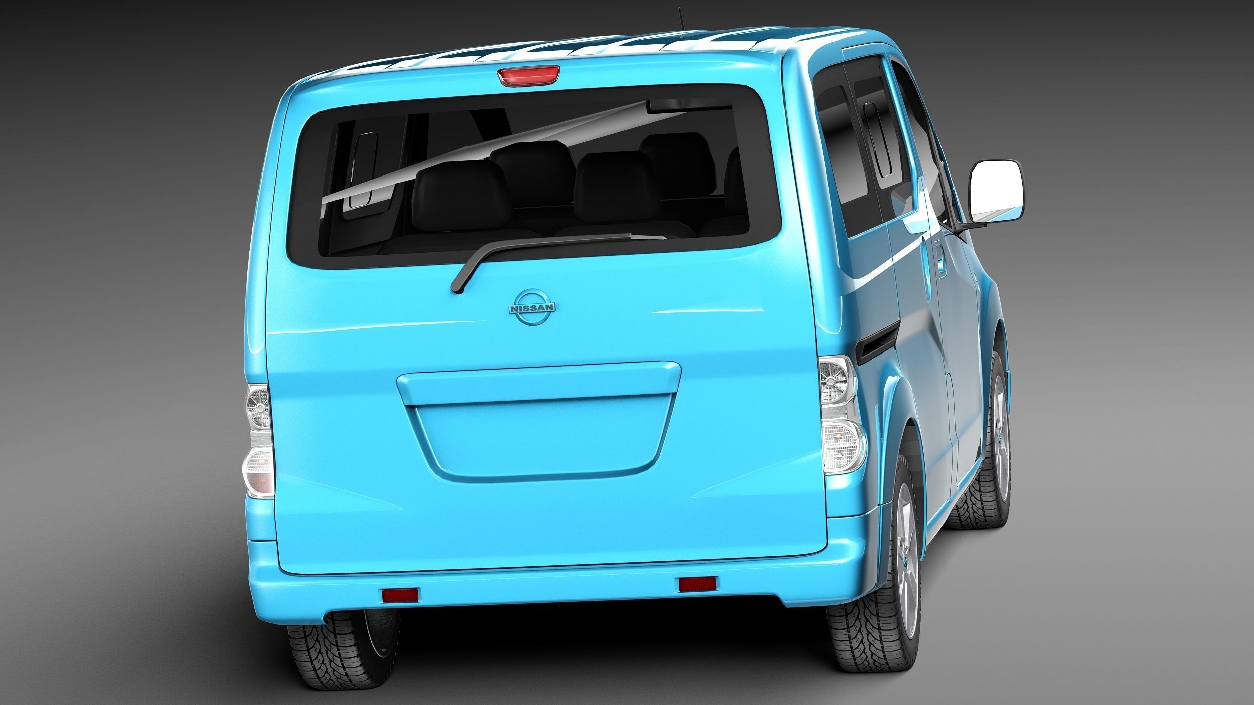 Nissan e-NV200 2015 3D model_5