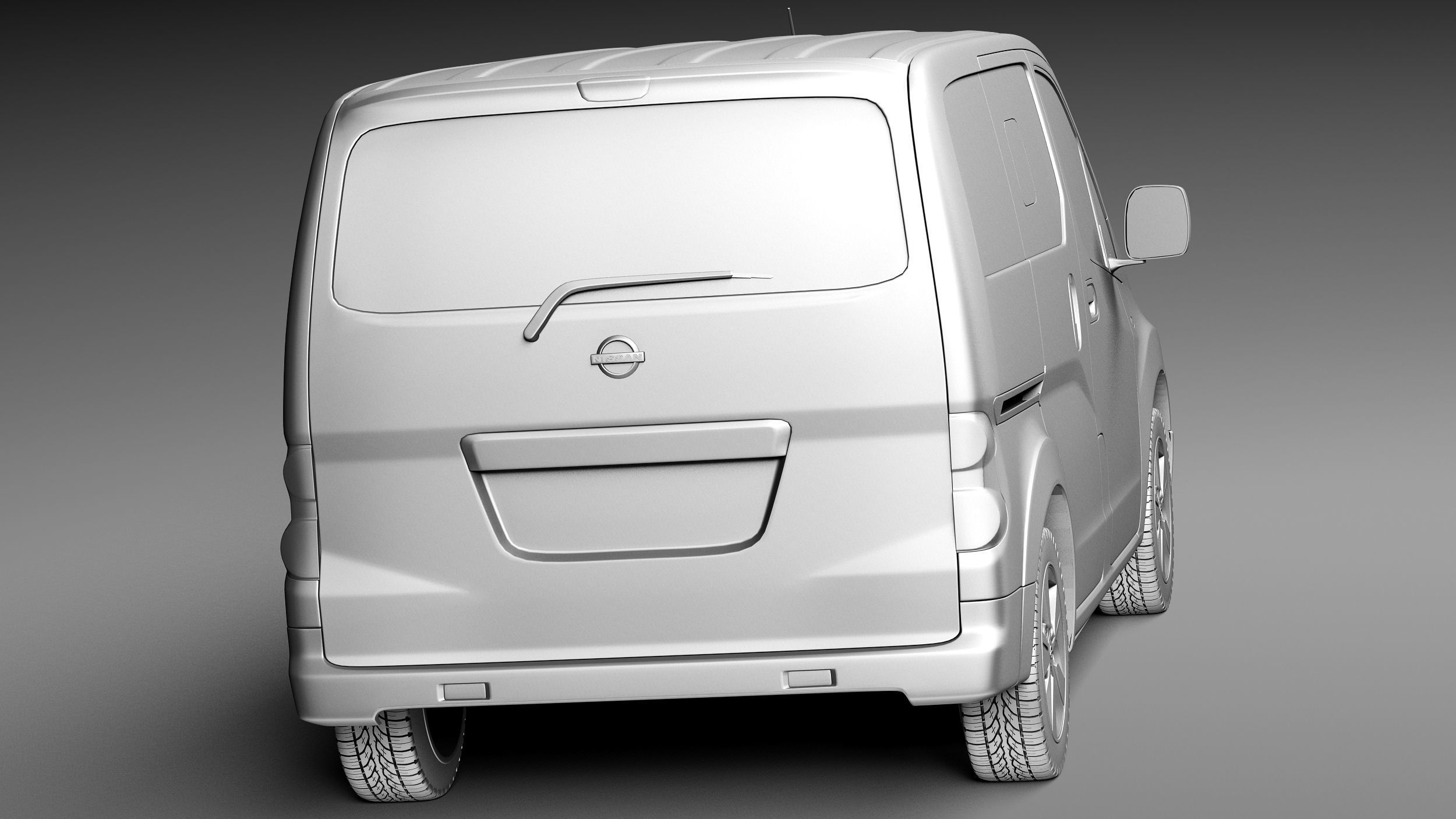 Nissan e-NV200 2015 3D model_13