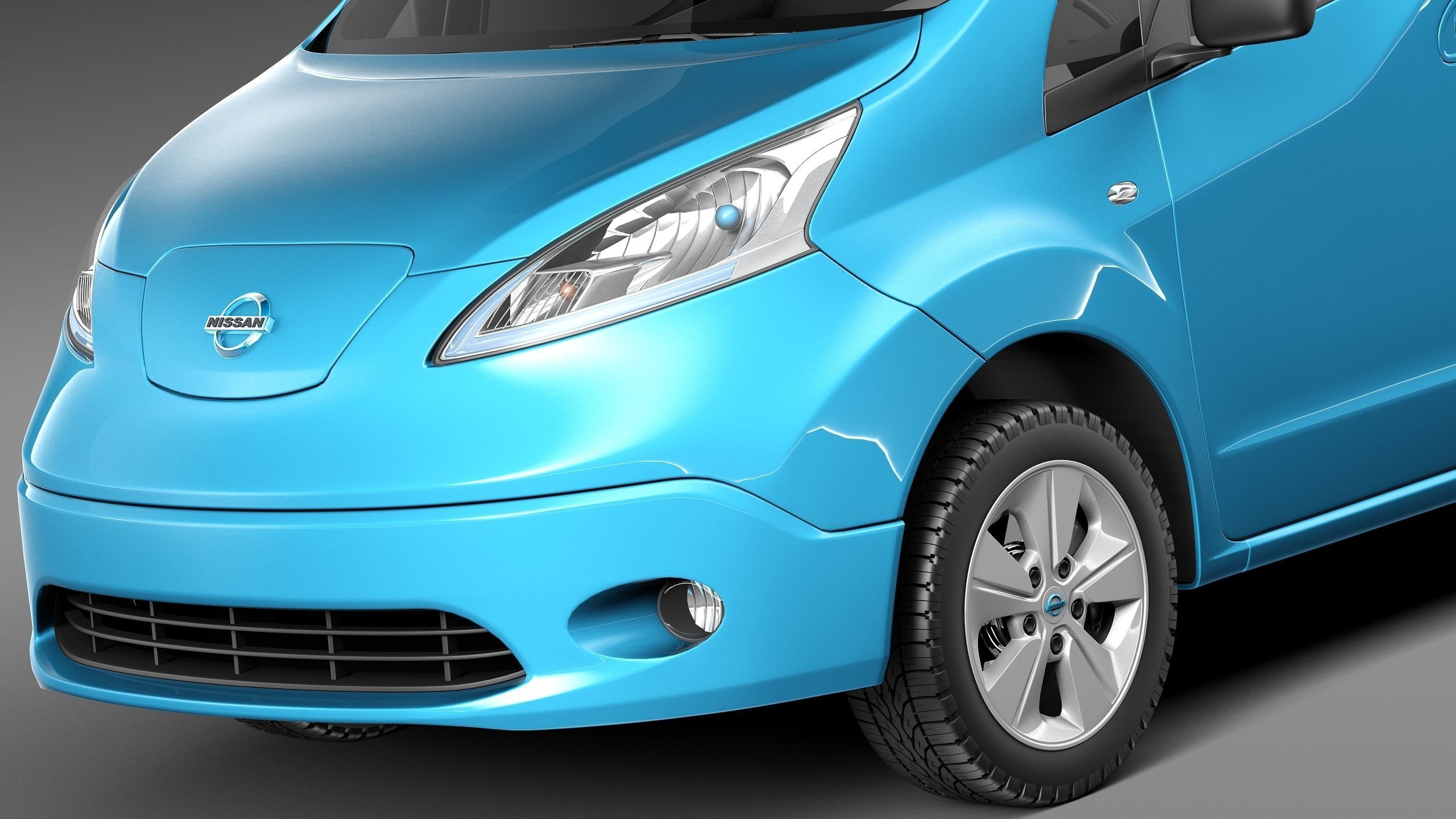 Nissan e-NV200 2015 3D model_2