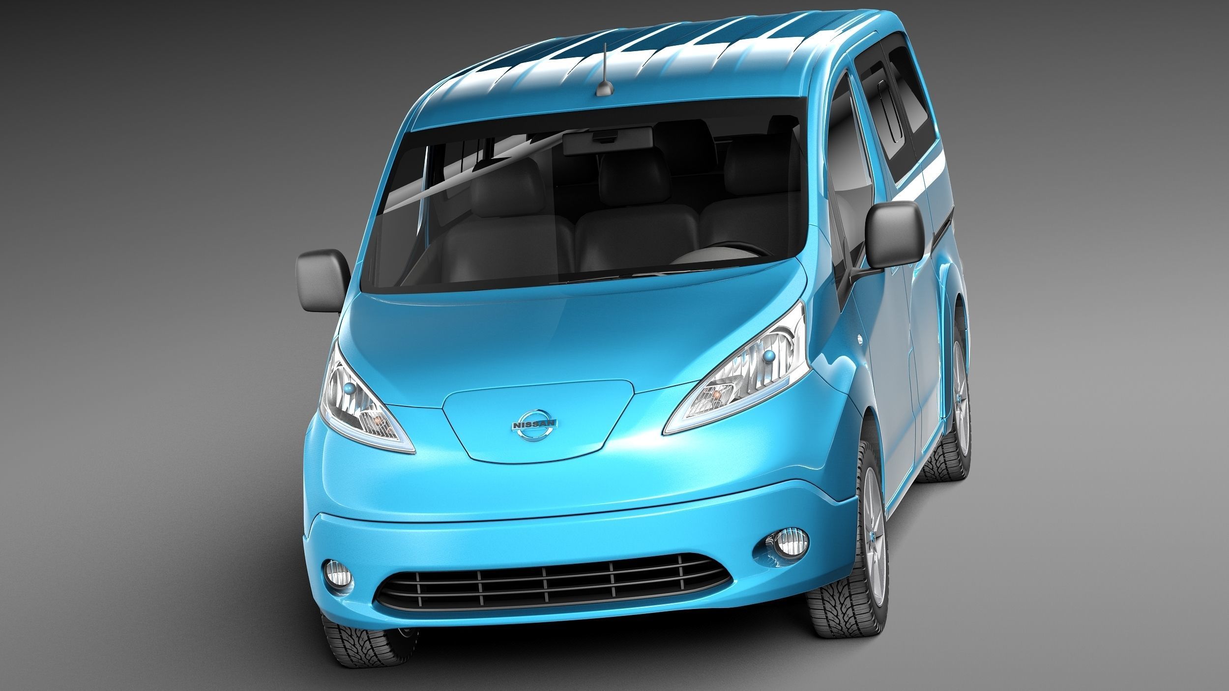 Nissan e-NV200 2015 3D model_1
